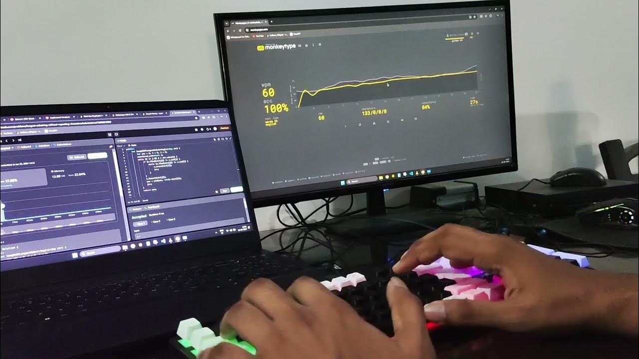 Ant esports mk1400 typing sound test 60 to 140 wpm youtube