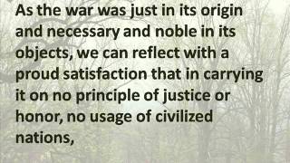 President James Madison 2nd Inaugural Address - Hear and Read the Full Text