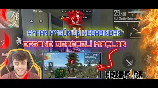 Ayhan Aygünün Hesabindan Efsane Dereceli̇ Maçlar - Yargi Şov - Free Fi̇re?