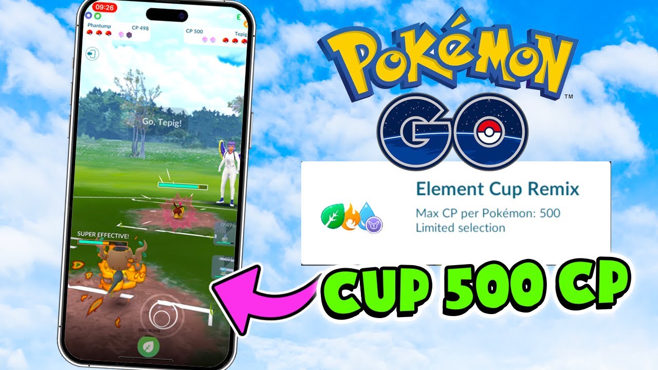 Quẩy Rank Element Cup Remix Trong Pokemon Go YouTube