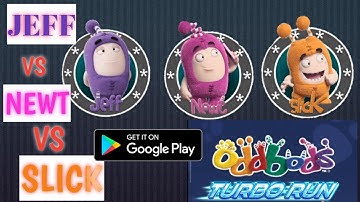 ODDBODS TURBO RUN | JEFF VS NEWT VS SLICK