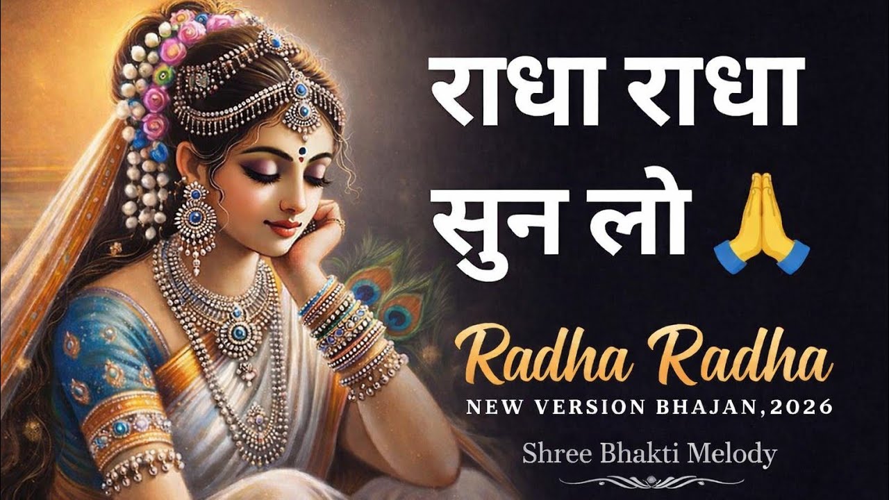 🌼 Soulful Radha Krishna Morning Bhajans 2026 | Divine Nonstop Krishna Bhakti Songs | Peacful Bhajan
