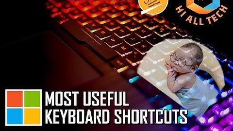 20 Most Useful Keyboard Shortcuts I Use Every Day (Windows)keyboard