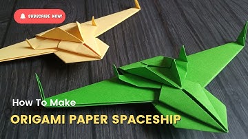 How to Make an Origami Spaceship, Cara Buat Pesawat Ruang Angkasa