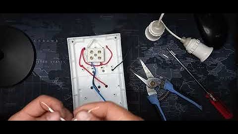 Hướng dẫn lắp táp lô điện 2 công tắc và 1 ổ cắm