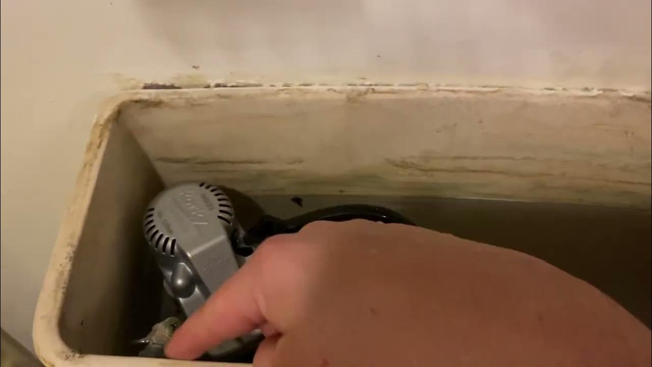 3 types of adjustments on toilet water fill level w/ twist dial flapper