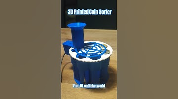 3D Printed Coin sorting Machine