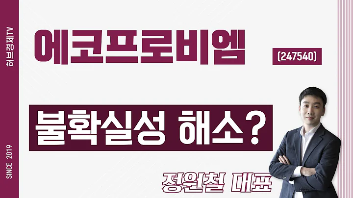 에코프로비엠 (247540) - 불확실성 해소?