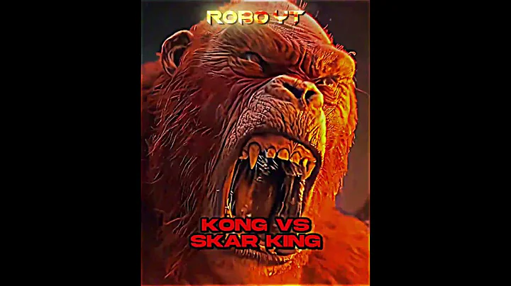 KONG VS SKAR KING 🥶🥶 #shorts #fyp #godzilla #monsterverse