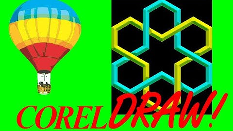 CorelDraw Tips & Tricks 6 Sided Polygon rotate  and make this