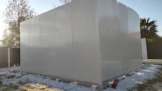 Costruzione Casetta In Pannelli Coibentati