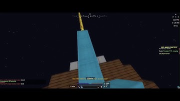 Hypixel World Record 54 Blocks Fireball Jump Practice