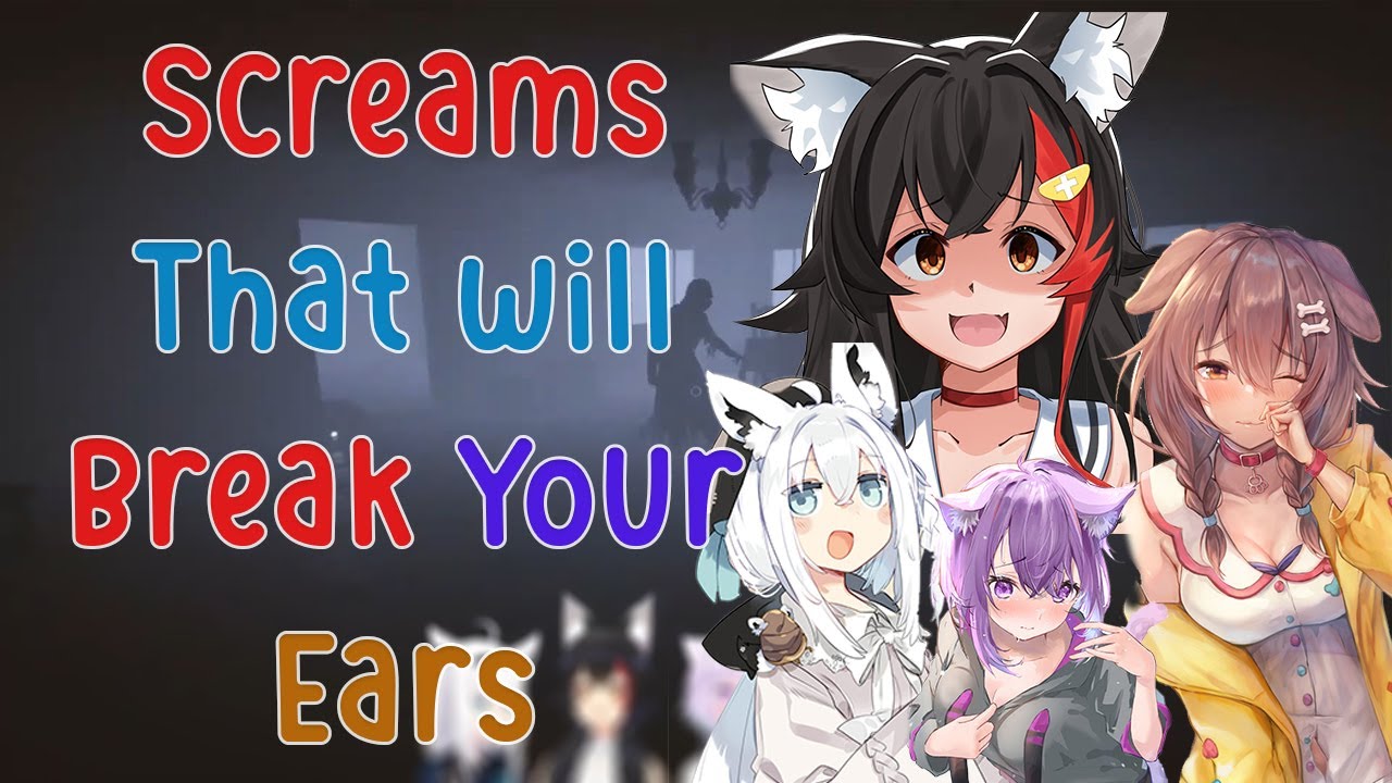 The Screams That Will Make Your Ears Bleed!!! Hololive Gamers Scream Phasmophobia Moments!