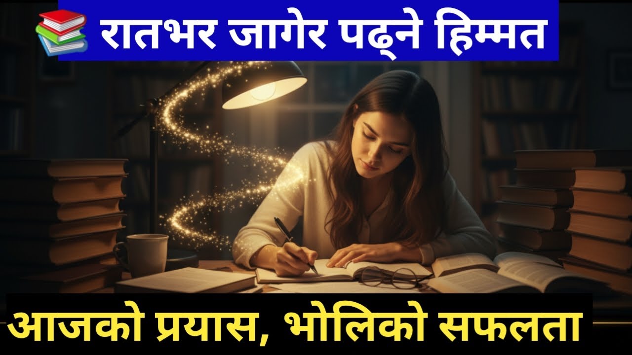 यो सुन्नुहोस् 🔥 रातभर जाग्राम बसेर पढ्ने | Study Motivation | Best Study Motivational Video