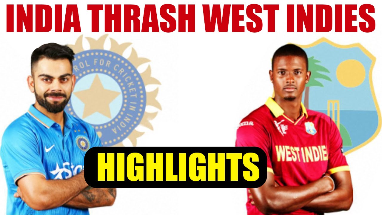 India Defeated West Indies By 93 Runs In 3rd Odi Highlights Oneindia News Youtube