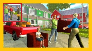 Virtual Family House Shift  Life Simulator Games screenshot 1