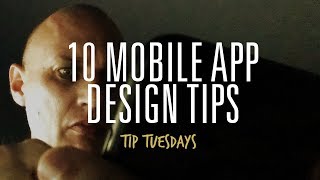 10 Mobile App Design Tips