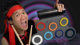 PAXCESS Electronic Drum Set 7 Pads! PERFECT for KIDS!! B08CDYF6LF How to reduce drum sound at home!