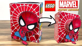 Making Big LEGO Spider Man Blinde BOX/ DIY & Crafts