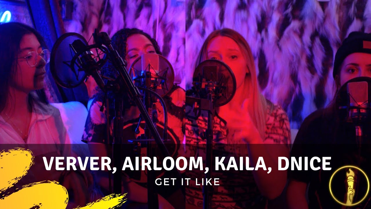 Get It Like | Verver, AirLoom Beats, Kaila Mullady, D-Nice | Live In Studio | American Beatbox