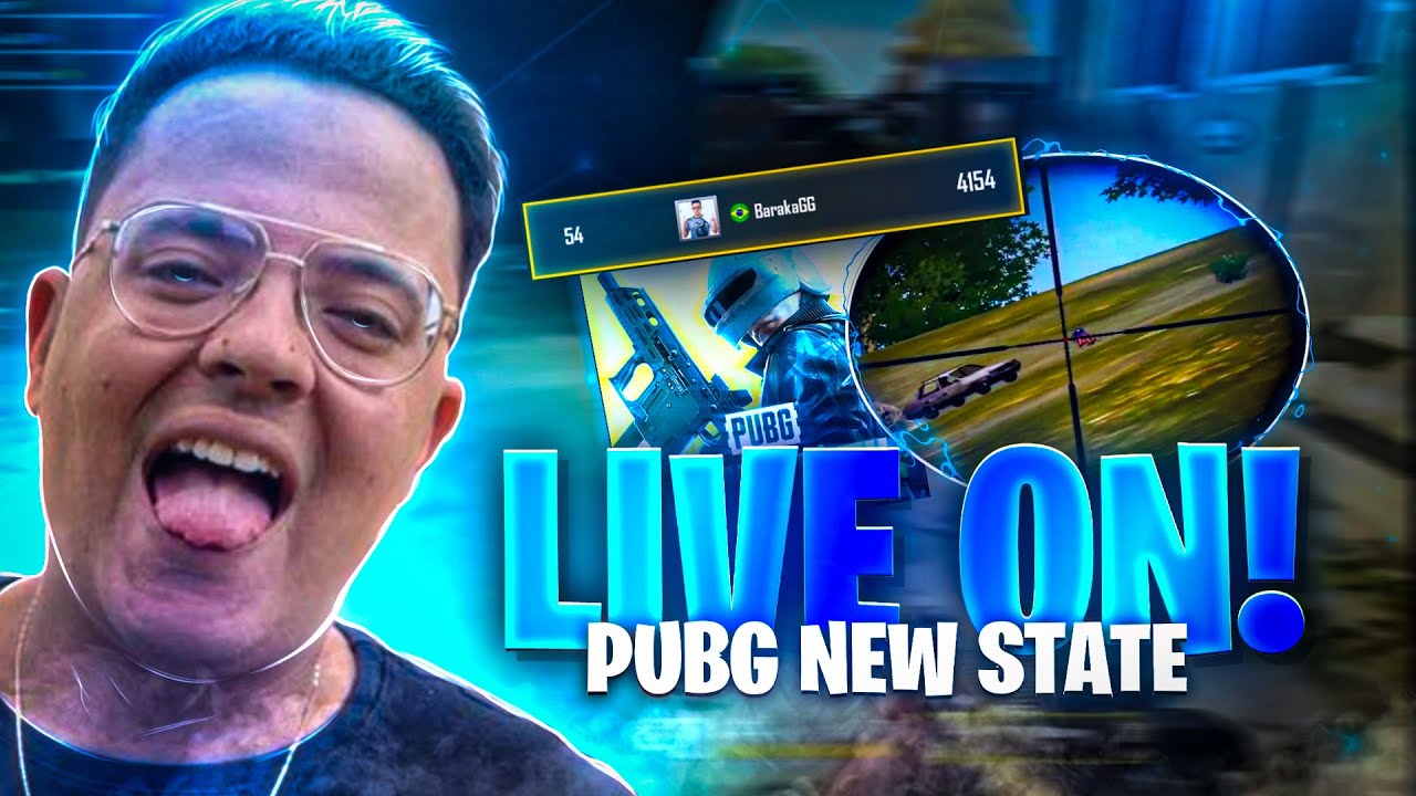 🔴 PRIMEIRA VEZ DE LUVINHA - PUBG NEW STATE 🔴