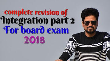 Board  revision series:- 7| Some special Integration  | | Mathematics| | Manoj Tiwary |