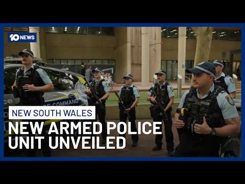 New NSW Police Unit Unveiled Following Bondi Shooting In Australian-First | 10 News