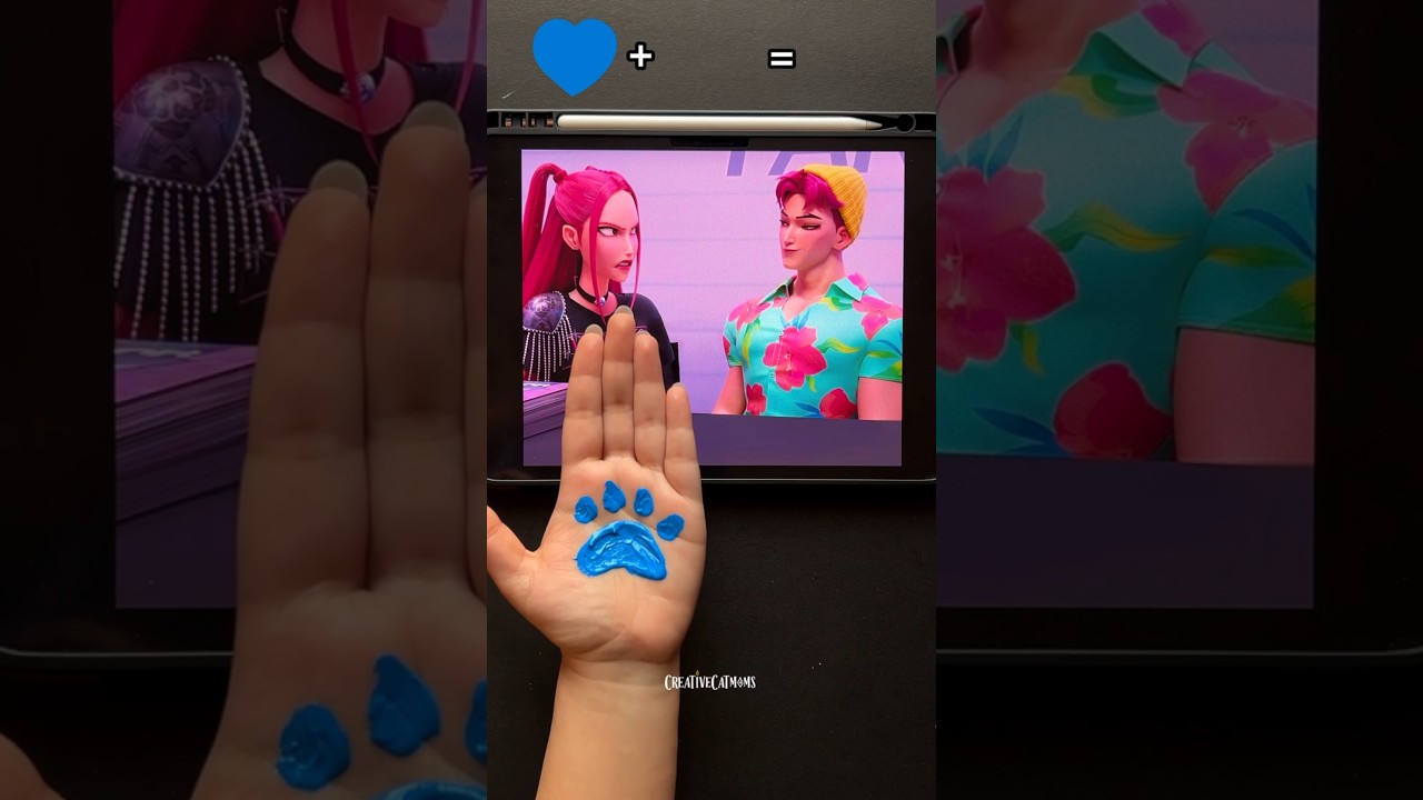 Abby and Mira in color mix trend 