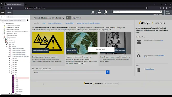 Optimize for sustainability with Ansys Granta MI Enterprise, Discovery and optiSLang
