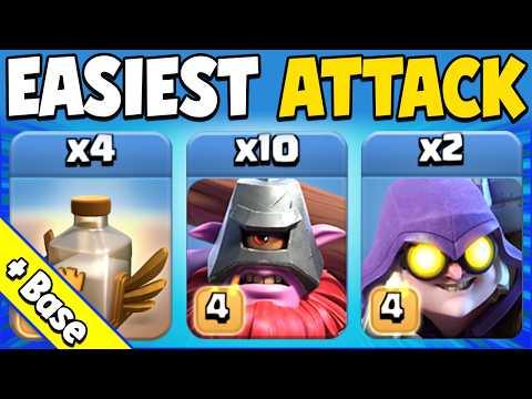 Easiest TH18 Spam Attack for 3 Stars in Legend League 2!