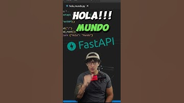 PARTE I Que es fastapi. #programacion #python #fastapi
