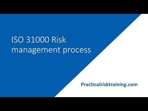 ISO 31000 Risk management process