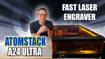Unlock Precision & Power with the AtomStack A24 Ultra Laser Engraver!