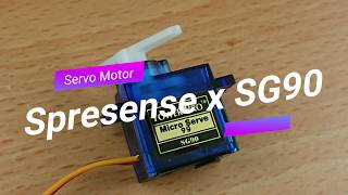 Sg90 Controlled By Sony Spresense