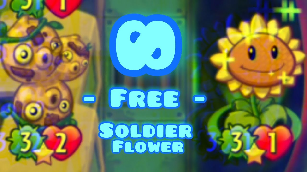 [PvZ Heroes] Infinity Soldier Sunflower(3/1)🌻| Wall-Knight - YouTube