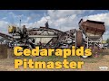 Crushing Gravel with a Cedarapids Pitmaster Jaw Crusher Machine