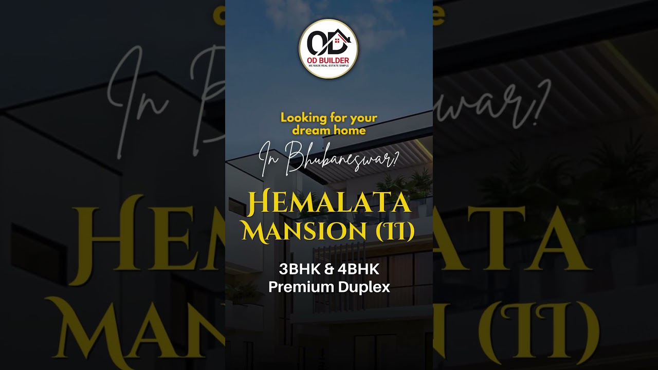 Welcome to OD Builder ,Real Estate Made Simple- 🏡 HEMALATA MANSION II