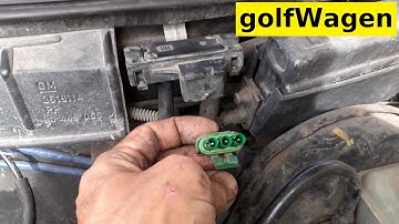 OPEL Astra F MAP sensor replacement