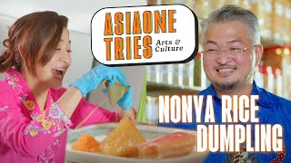 Wrapping Nonya rice dumplings with Munah | AsiaOne Tries: Arts & Culture
