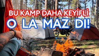 WE COULDN'T HAVE A MORE ENJOYABLE CAMPING! - FOREST CAMPING WITH CRF 250 RALLY