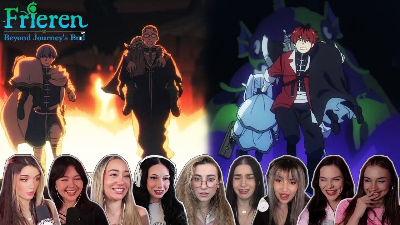 It's not bad to run away | Frieren: Beyond Journey's End S2 Episode 1 Girls Reaction Compilation