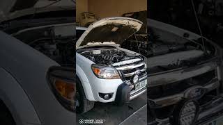 3UZ V8 4.3 VVt-i Lexus conversion done on a Ford ranger 2013 3.0 tdci 2x4 pickup ( first startup )