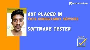 Besant Technologies Review | Sakthi Got Placed in TCS After Completed Software Testing Course Online