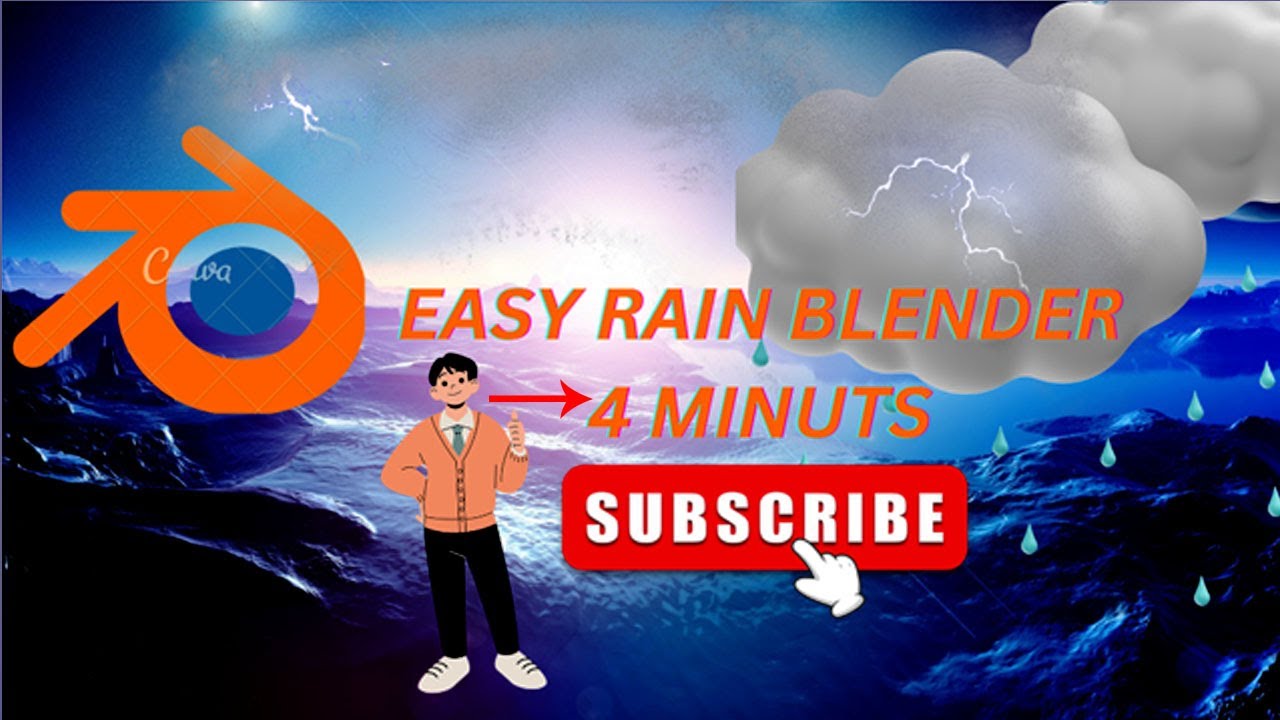 How To Make It Rain In 3 Minutes Blender Tutorial YouTube making-it-rain-in-rain-on-your-parade-youtube