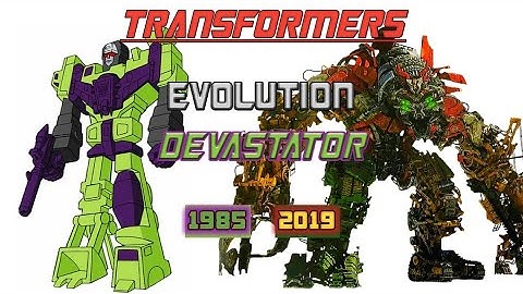 DEVASTATOR: Evolution in Cartoons, Movies and Video Games (1984-2019) | Transformers