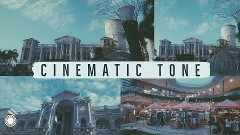 Cinematic tone (vsco tutorial)
