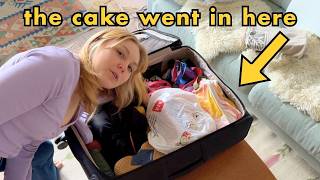 I Packed an Entire Birthday Cake in My Suitcase