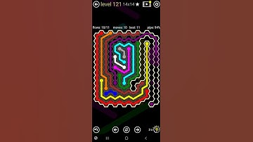 How To Solve Flow Free Hexes Worm Pack Level 121 14x14 Board Hard Walk Through Solution Walkthrough