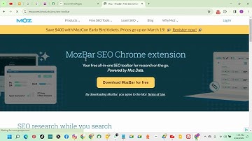 MOZBAR: HOW TO CREATE MOZBAR ACCOUNT