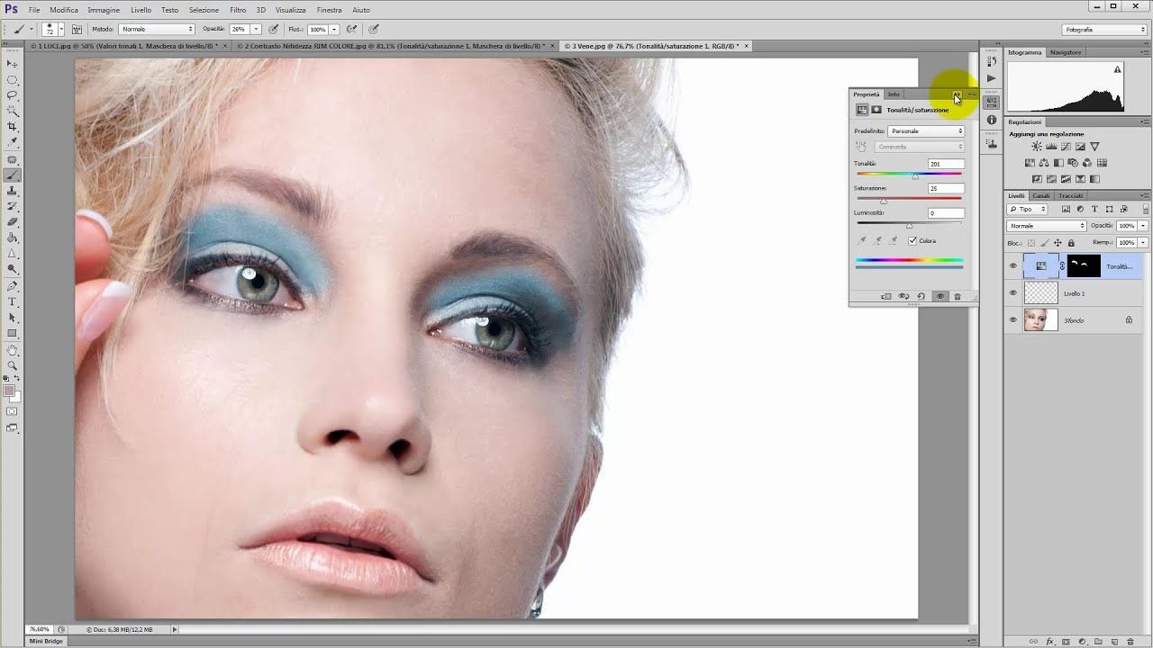 17) Fotoritocco Ritocchiamo gli Occhi Tutorial